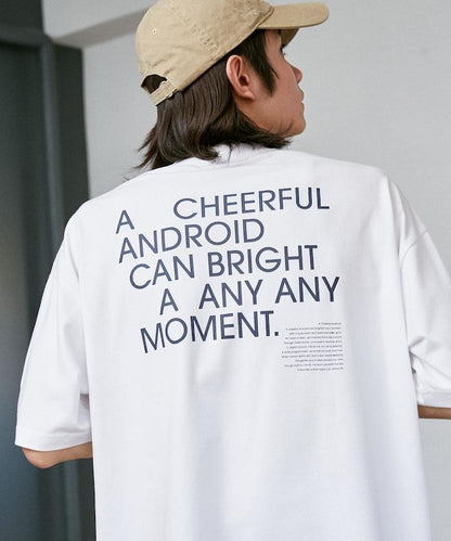 LOVE POP STUDIO CHEERFUL 字母印花T恤