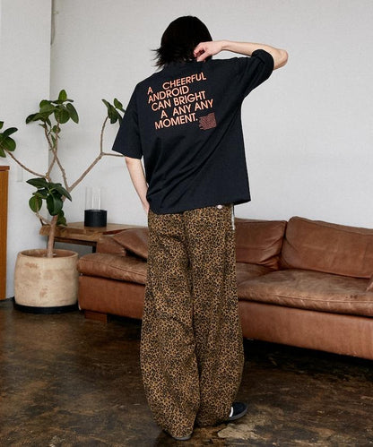 LOVE POP STUDIO CHEERFUL 字母印花T恤