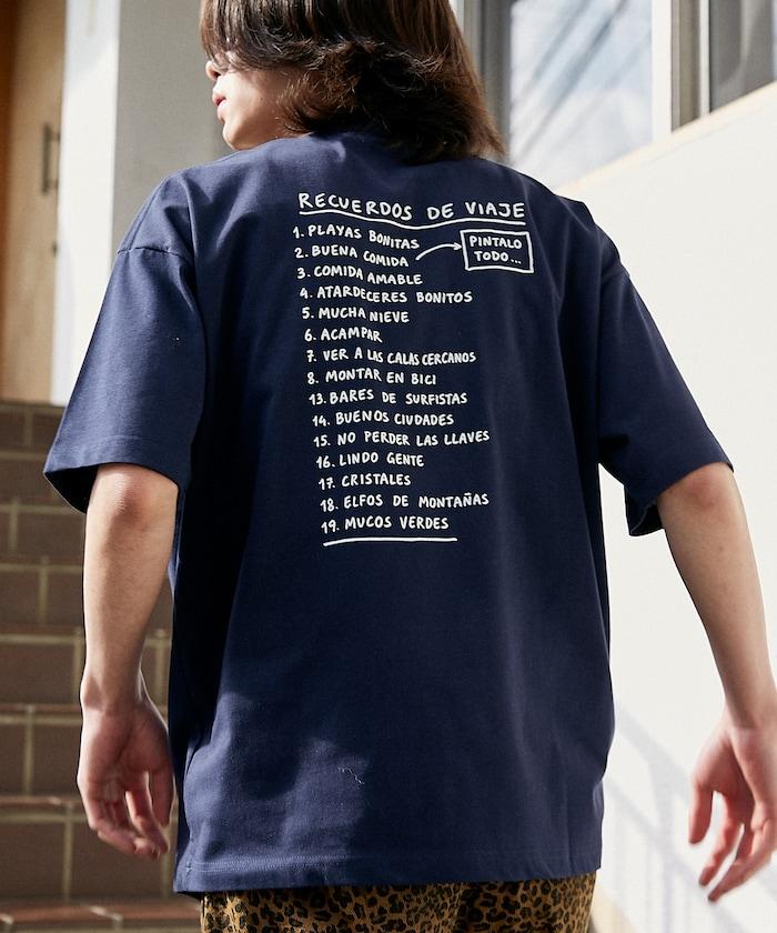 LOVE POP STUDIO TRAVEL NOTE 字體印花 T恤