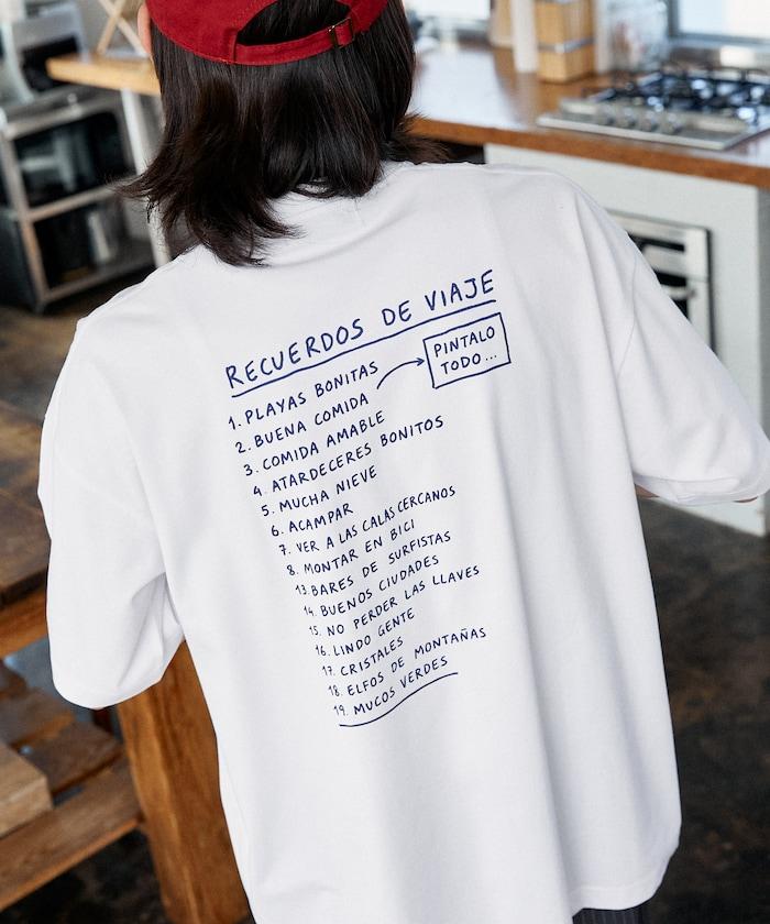 LOVE POP STUDIO TRAVEL NOTE 字體印花 T恤