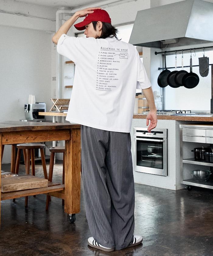 LOVE POP STUDIO TRAVEL NOTE 字體印花 T恤