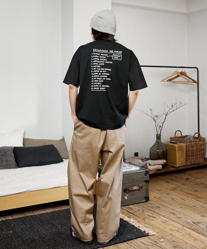 LOVE POP STUDIO TRAVEL NOTE 字體印花 T恤