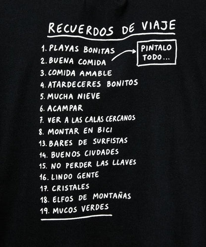 LOVE POP STUDIO TRAVEL NOTE 字體印花 T恤