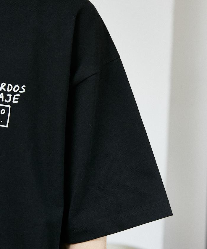 LOVE POP STUDIO TRAVEL NOTE 字體印花 T恤