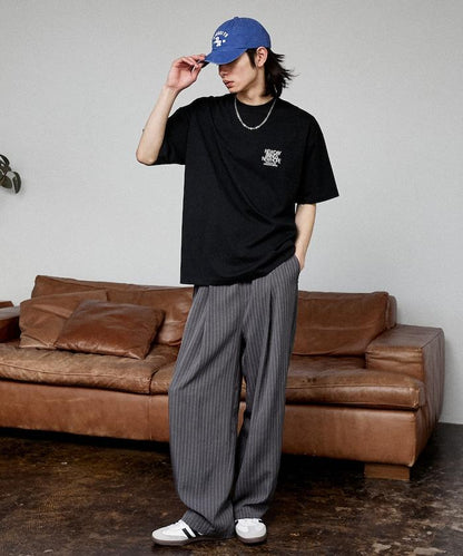 LOVE POP STUDIO NEW DAY 字母排版印花 短袖T恤