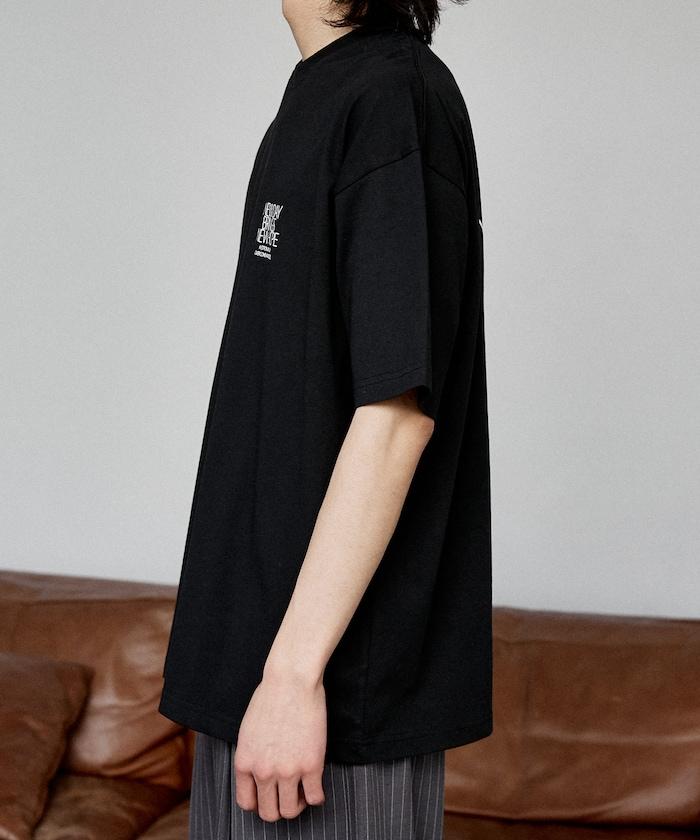 LOVE POP STUDIO NEW DAY 字母排版印花 短袖T恤