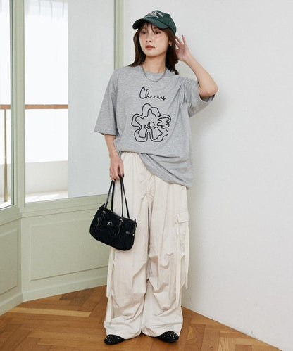 LOVE POP STUDIO 花卉圖案 T恤