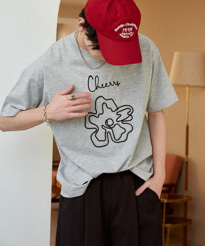 LOVE POP STUDIO 花卉圖案 T恤