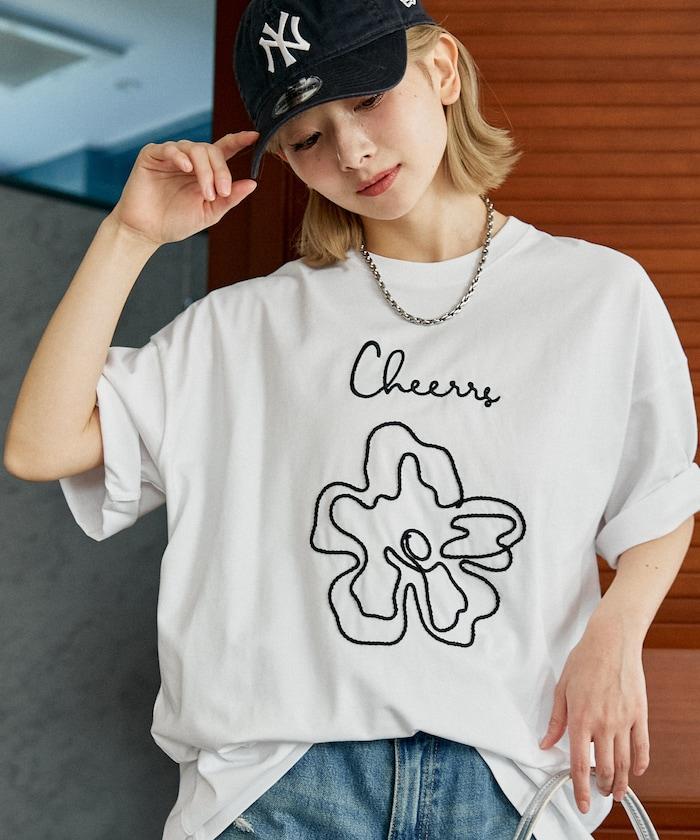 LOVE POP STUDIO 花卉圖案 T恤