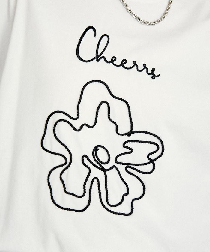 LOVE POP STUDIO 花卉圖案 T恤