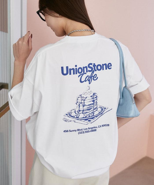 LOVE POP STUDIO CAFE SHOP 標誌T恤