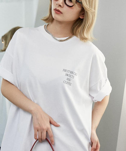 LOVE POP STUDIO SWEET SHOP LOGO 印花T恤