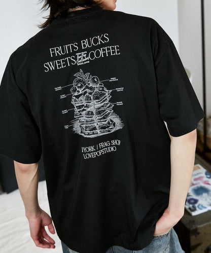 LOVE POP STUDIO SWEET SHOP LOGO 印花T恤