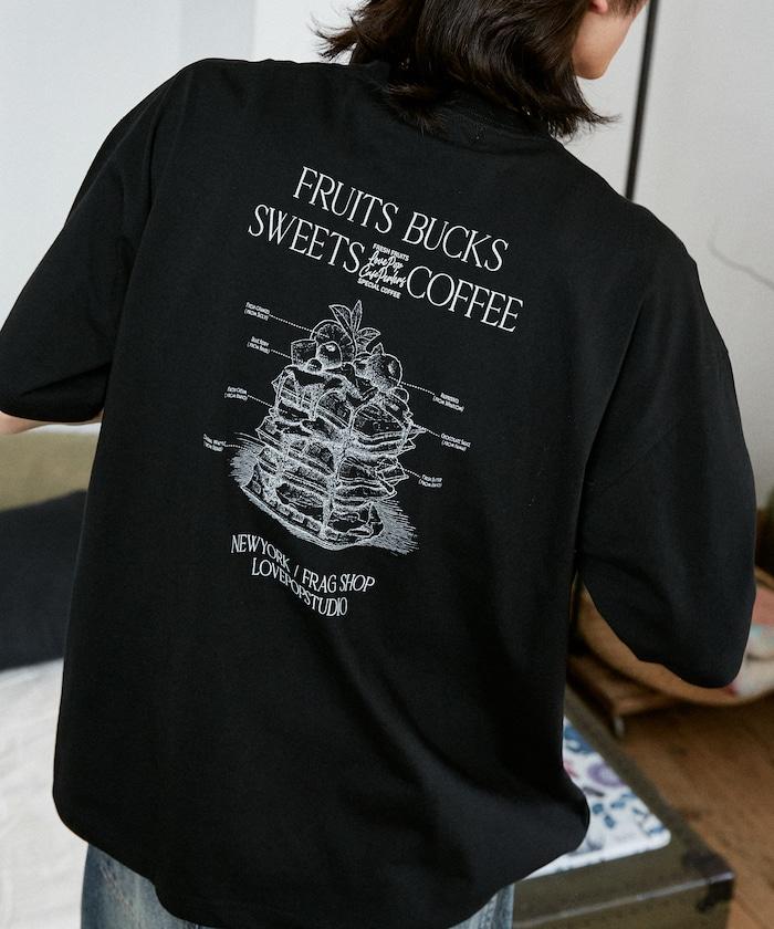 LOVE POP STUDIO SWEET SHOP LOGO 印花T恤