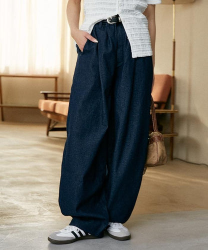 LOVE POP STUDIO 抽褶弧形設計 褲子