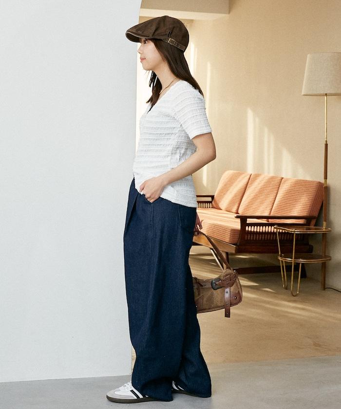 LOVE POP STUDIO 抽褶弧形設計 褲子