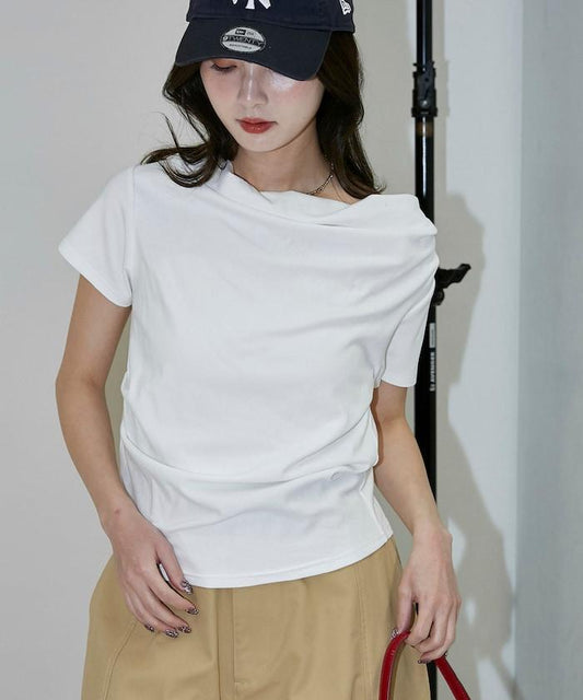 2WAY 垂墜設計 T恤