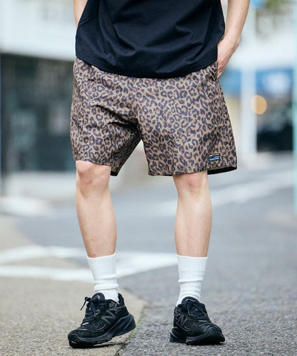 棉尼龍 可收納 休閒短褲