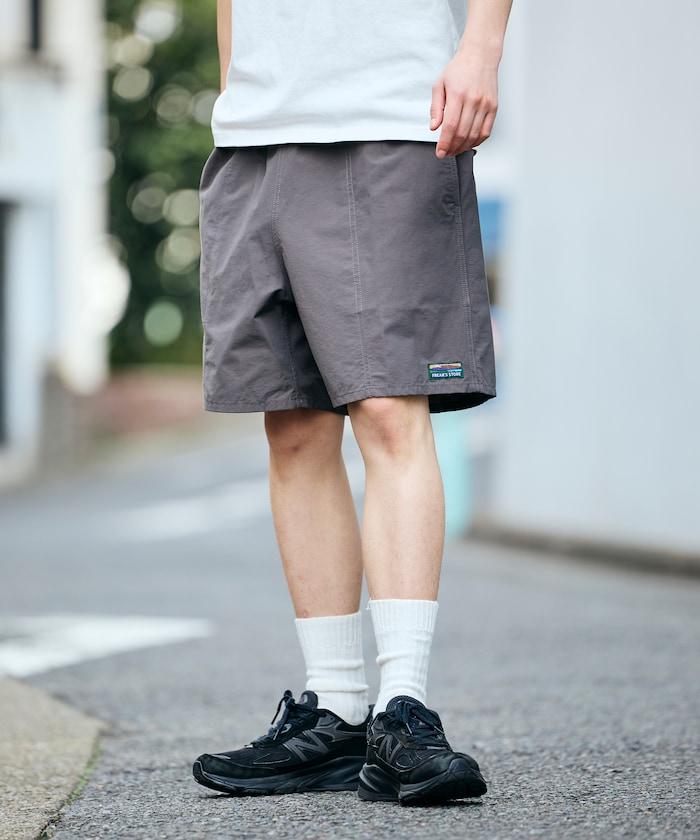 棉尼龍 可收納 休閒短褲