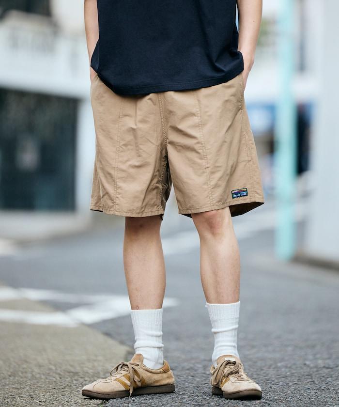 棉尼龍 可收納 休閒短褲