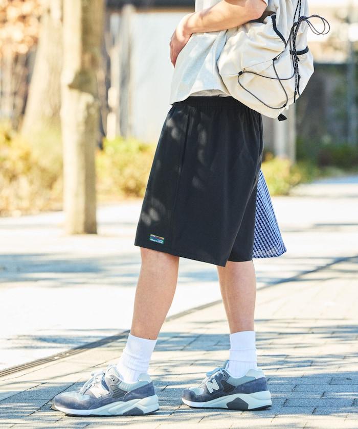 棉尼龍 可收納 休閒短褲