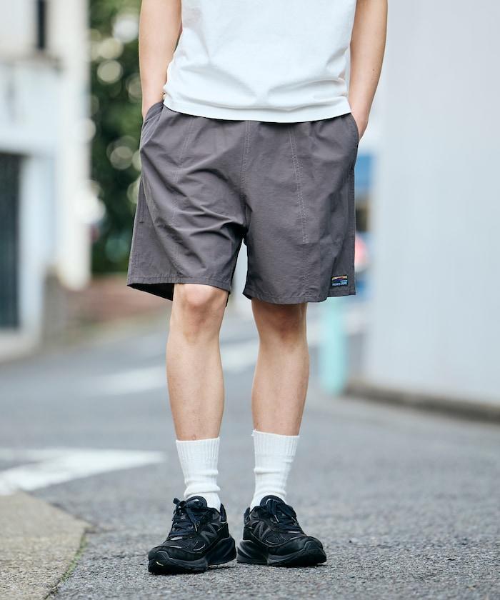 棉尼龍 可收納 休閒短褲