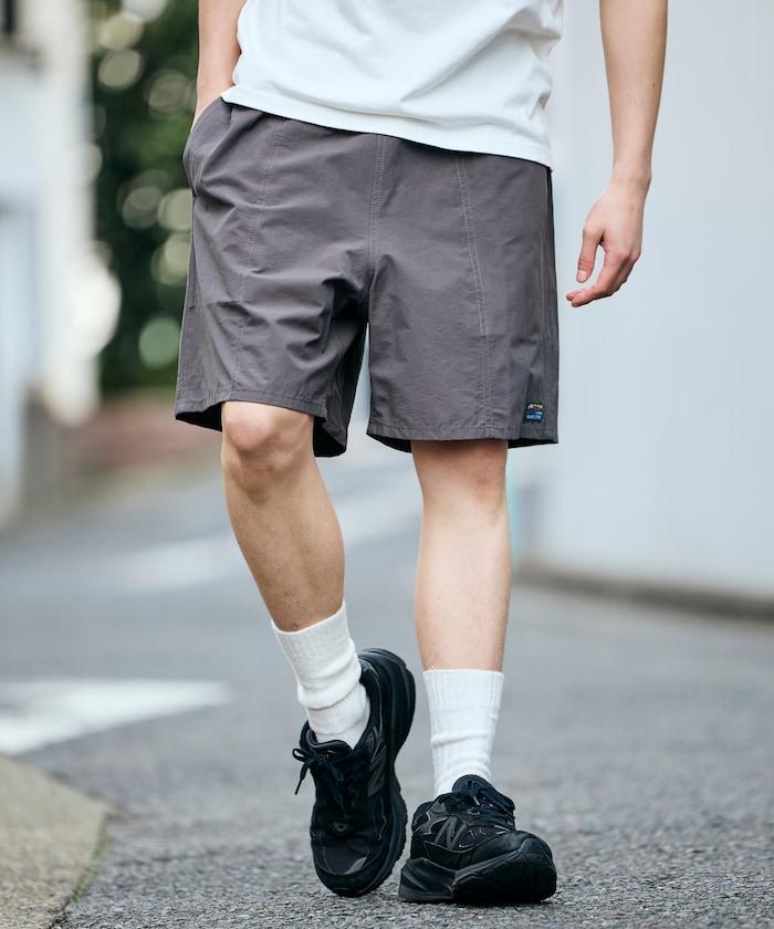 棉尼龍 可收納 休閒短褲