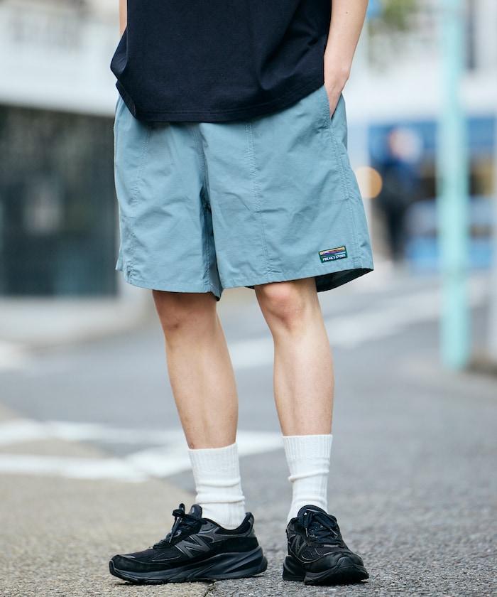 棉尼龍 可收納 休閒短褲