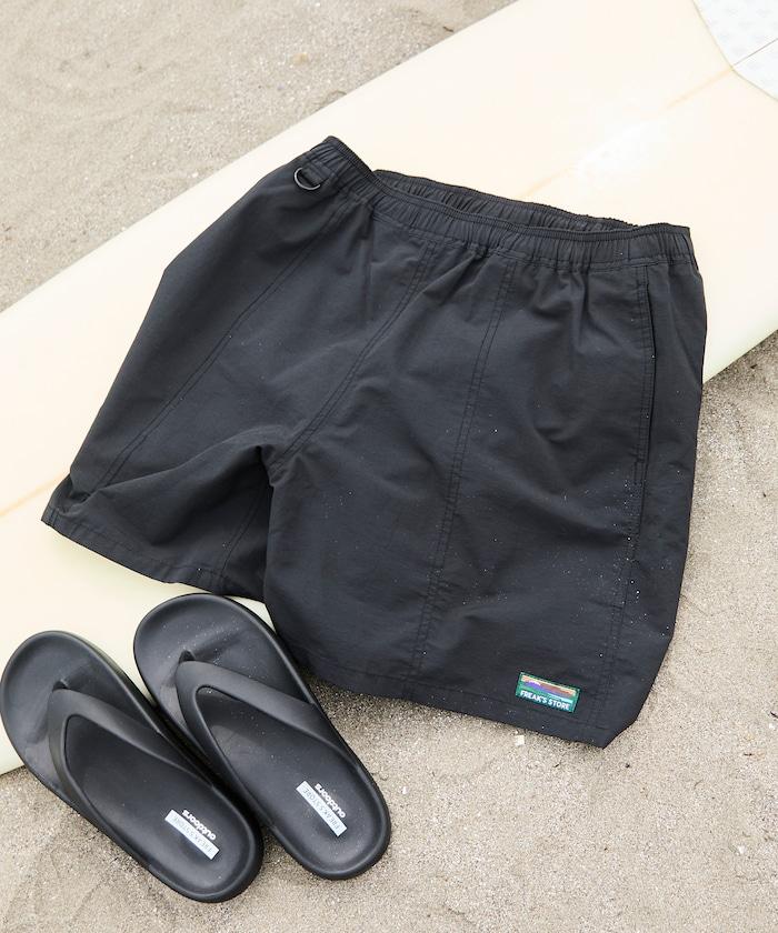 棉尼龍 可收納 休閒短褲