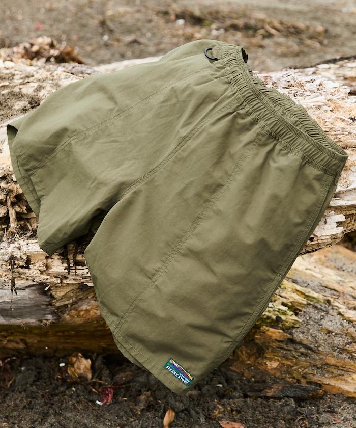 棉尼龍 可收納 休閒短褲