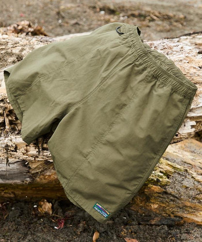 棉尼龍 可收納 休閒短褲