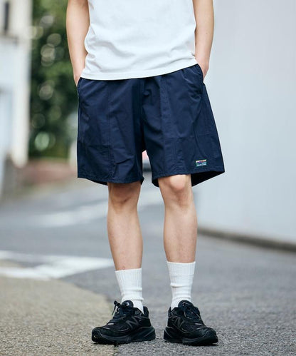 棉尼龍 可收納 休閒短褲