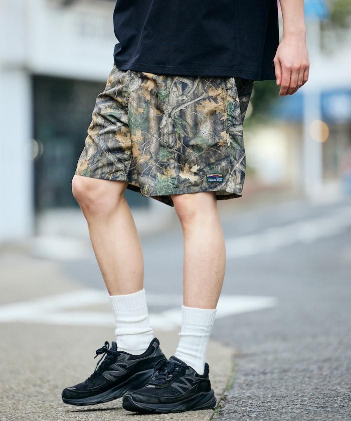 棉尼龍 可收納 休閒短褲