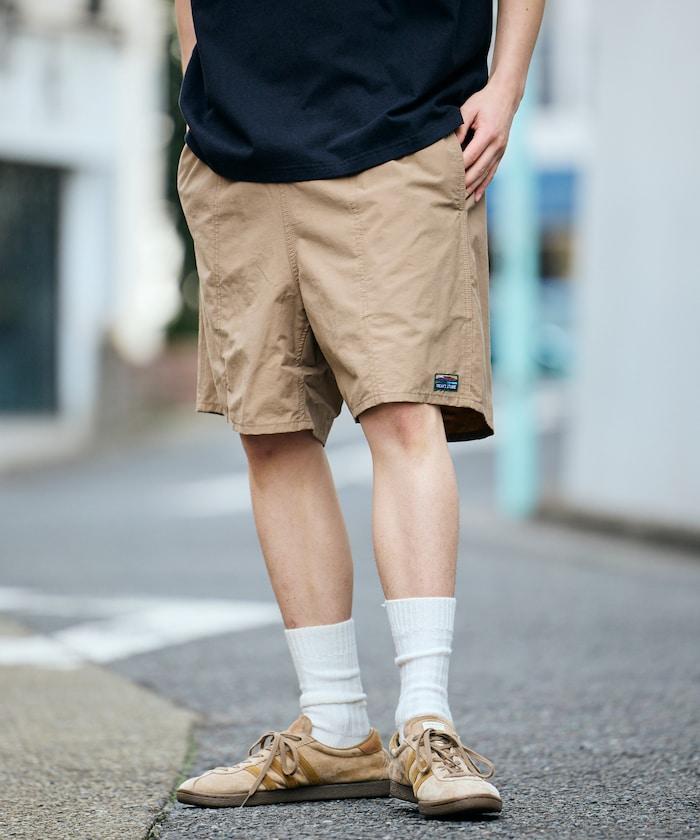 棉尼龍 可收納 休閒短褲