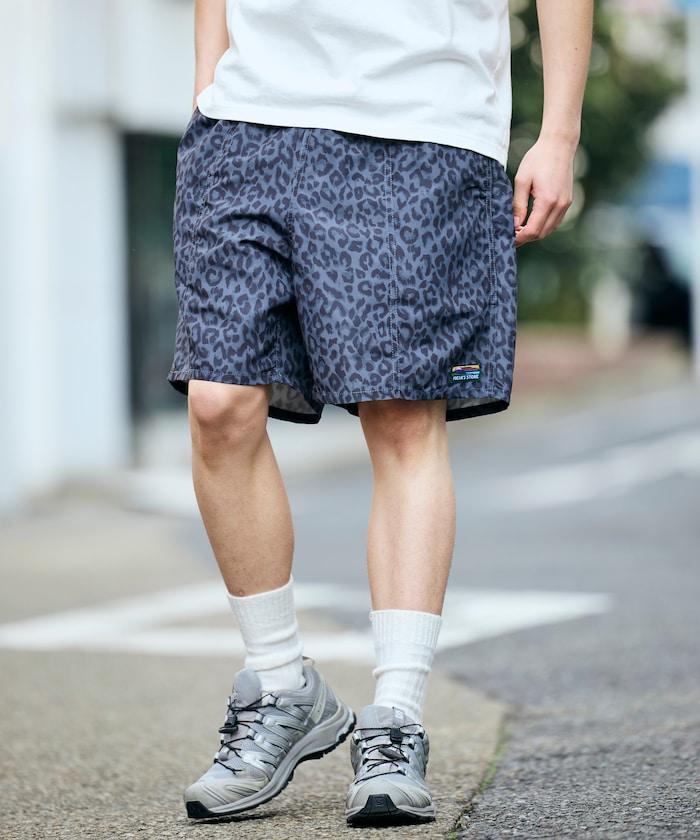 棉尼龍 可收納 休閒短褲