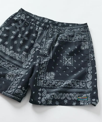 棉尼龍 可收納 休閒短褲