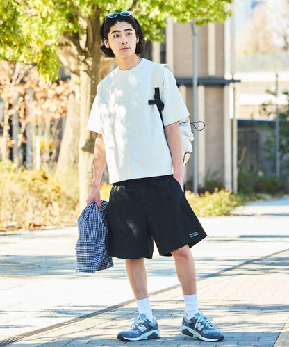 棉尼龍 可收納 休閒短褲