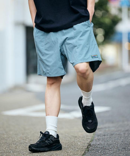 棉尼龍 可收納 休閒短褲