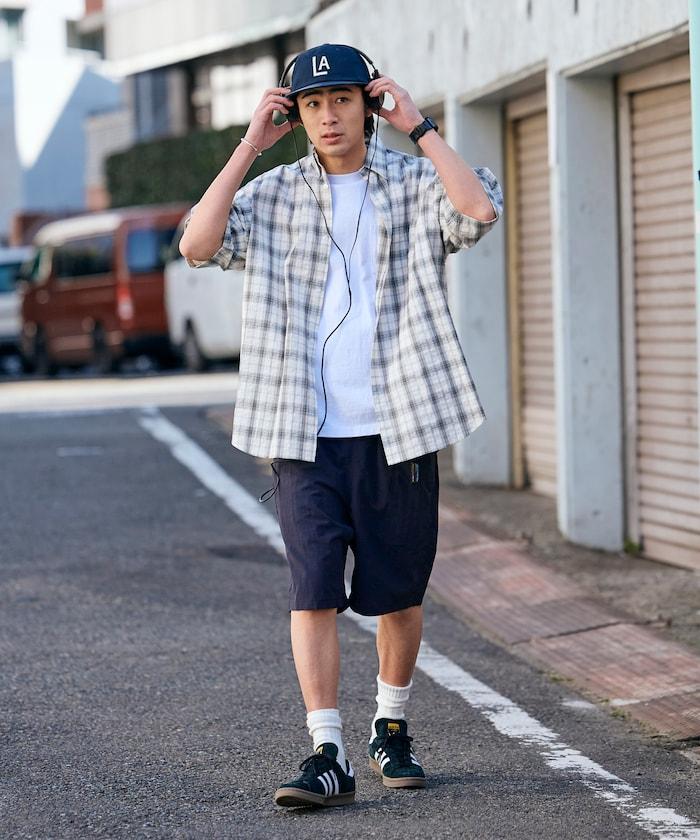 攀巖風鬆緊腰 尼龍 休閒短褲