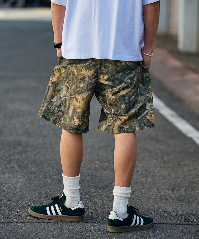 攀巖風鬆緊腰 尼龍 休閒短褲