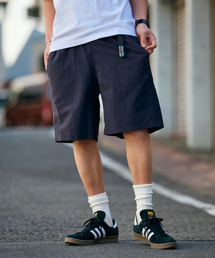 攀巖風鬆緊腰 尼龍 休閒短褲