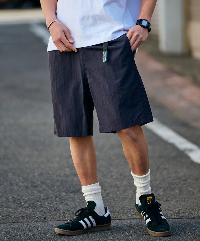 攀巖風鬆緊腰 尼龍 休閒短褲