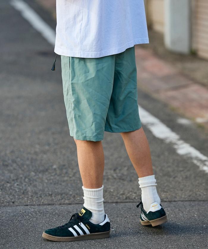 攀巖風鬆緊腰 尼龍 休閒短褲