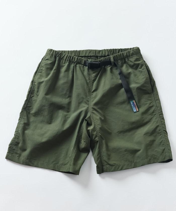 攀巖風鬆緊腰 尼龍 休閒短褲