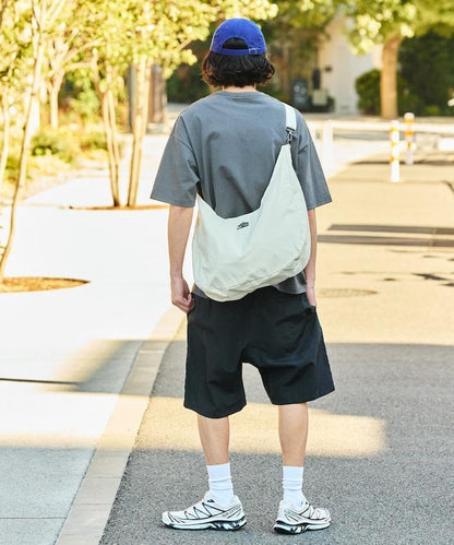 攀巖風鬆緊腰 尼龍 休閒短褲