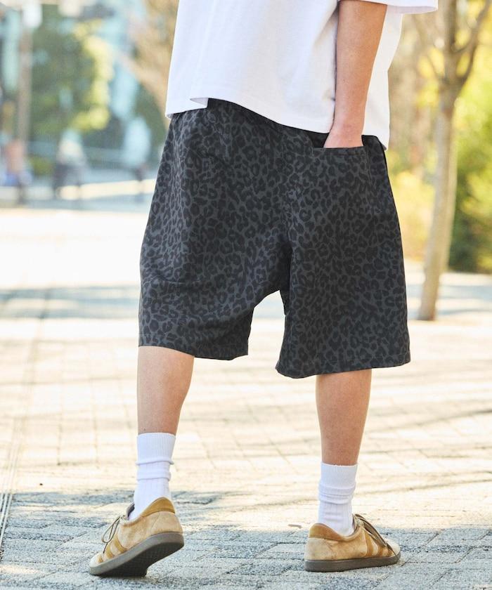 攀巖風鬆緊腰 尼龍 休閒短褲