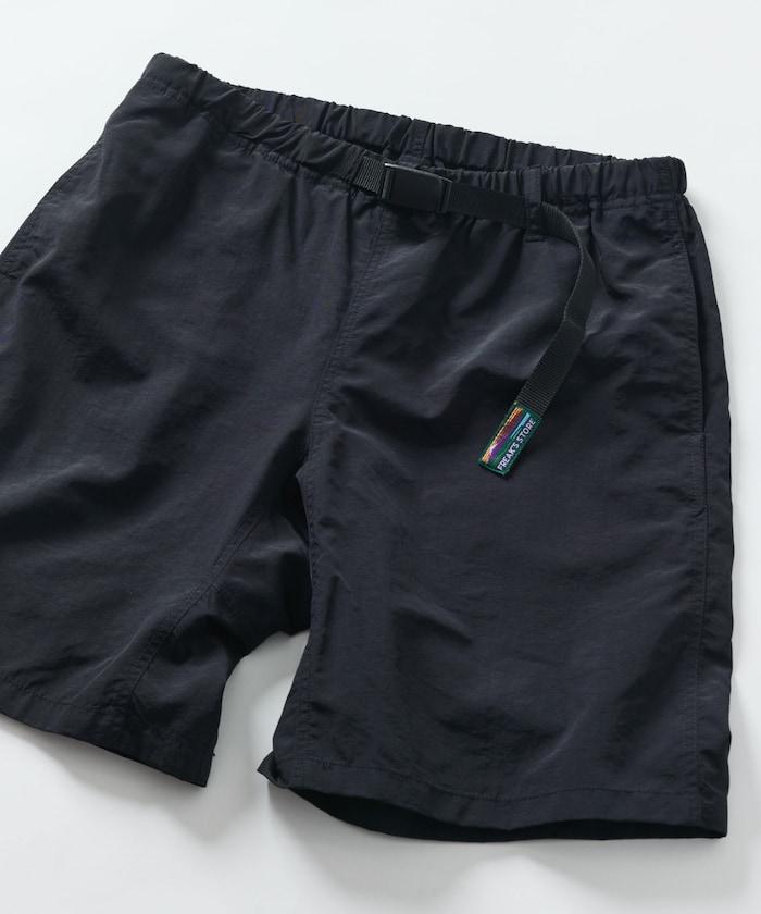 攀巖風鬆緊腰 尼龍 休閒短褲