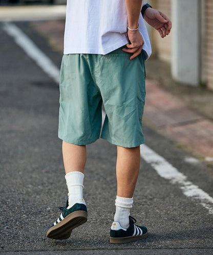 攀巖風鬆緊腰 尼龍 休閒短褲