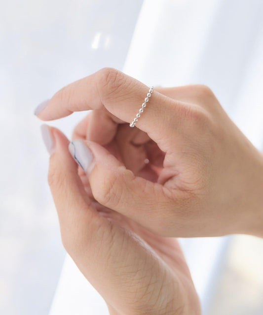 A・MONN 球鏈設計 戒指