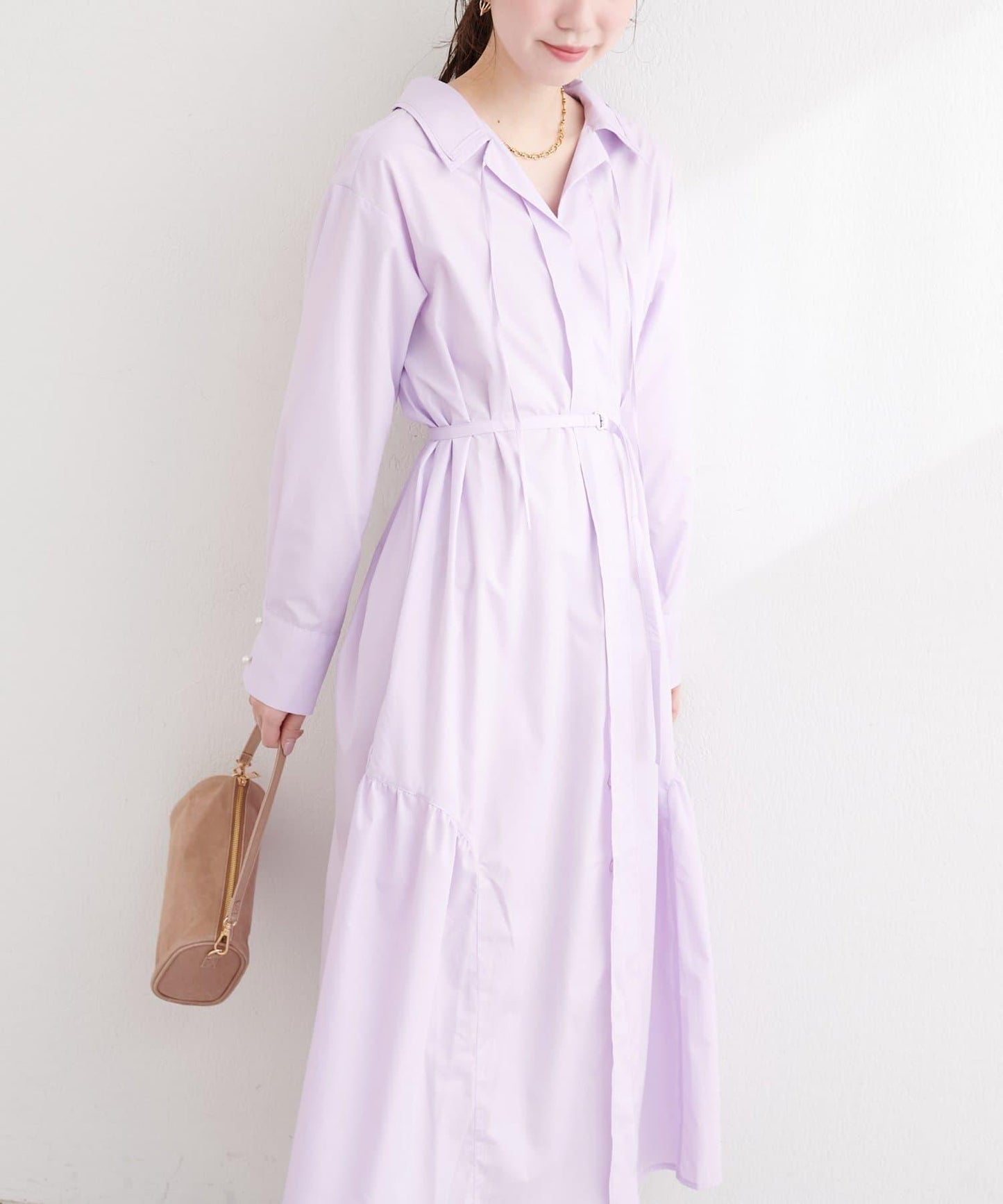 osono 多WAY穿法設計 襯衫連衣裙